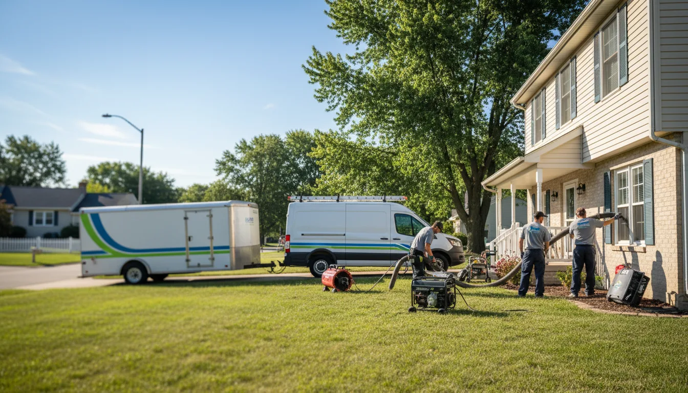 Flooded Basement Restoration And Cleanup With Repair in Nazareth, MI near me